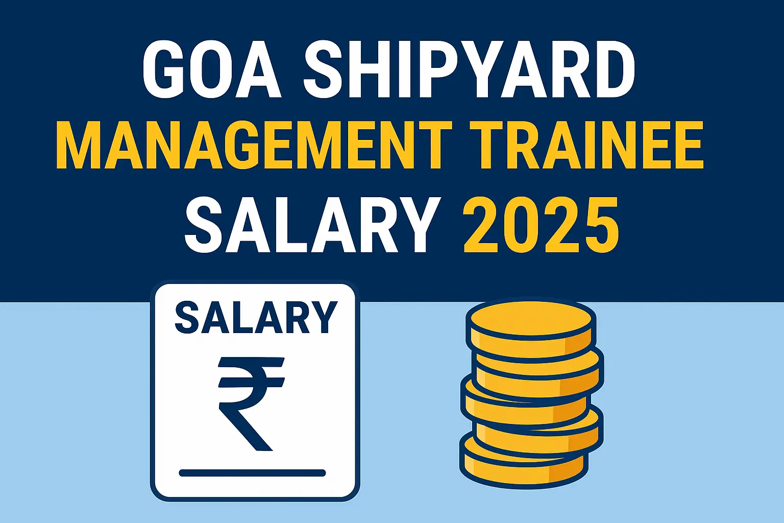 Goa Shipyard Management Trainee Salary 2025