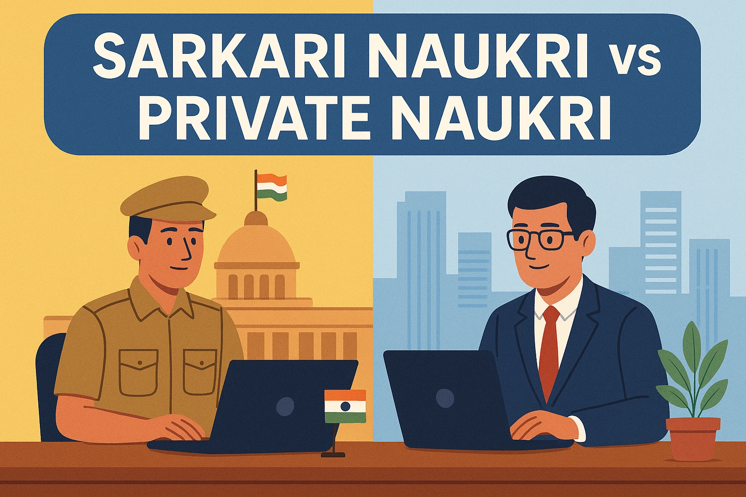Sarkari Naukri vs Private Naukri, कौन बेहतर करियर विकल्प है?