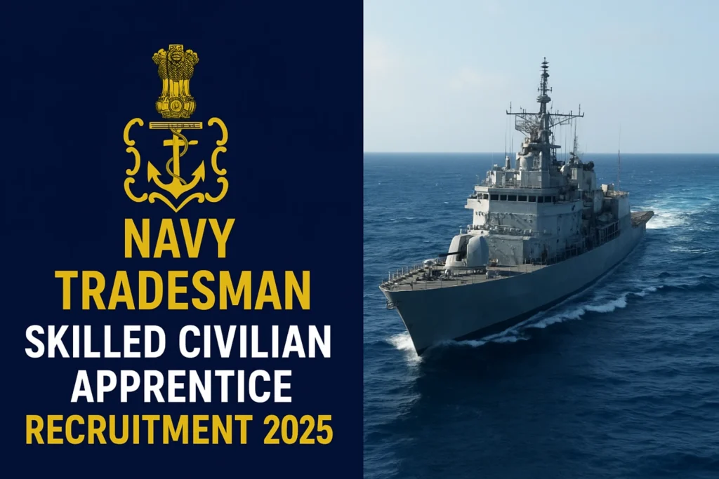 Navy Tradesman Skilled Civilian Apprentice Recruitment 2025
