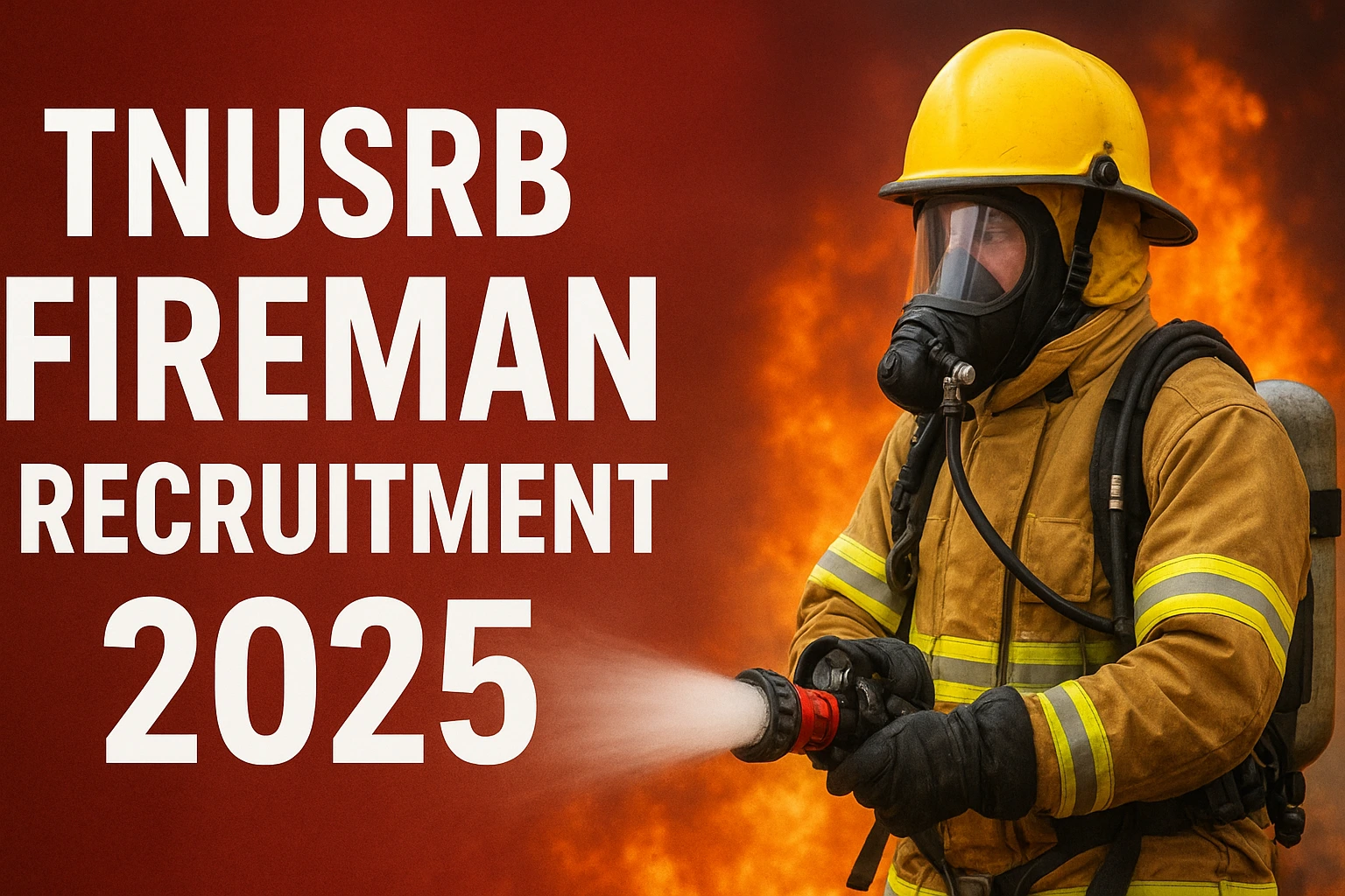 TNUSRB Fireman Recruitment 2025 Notification Out – 631 पदों के लिए