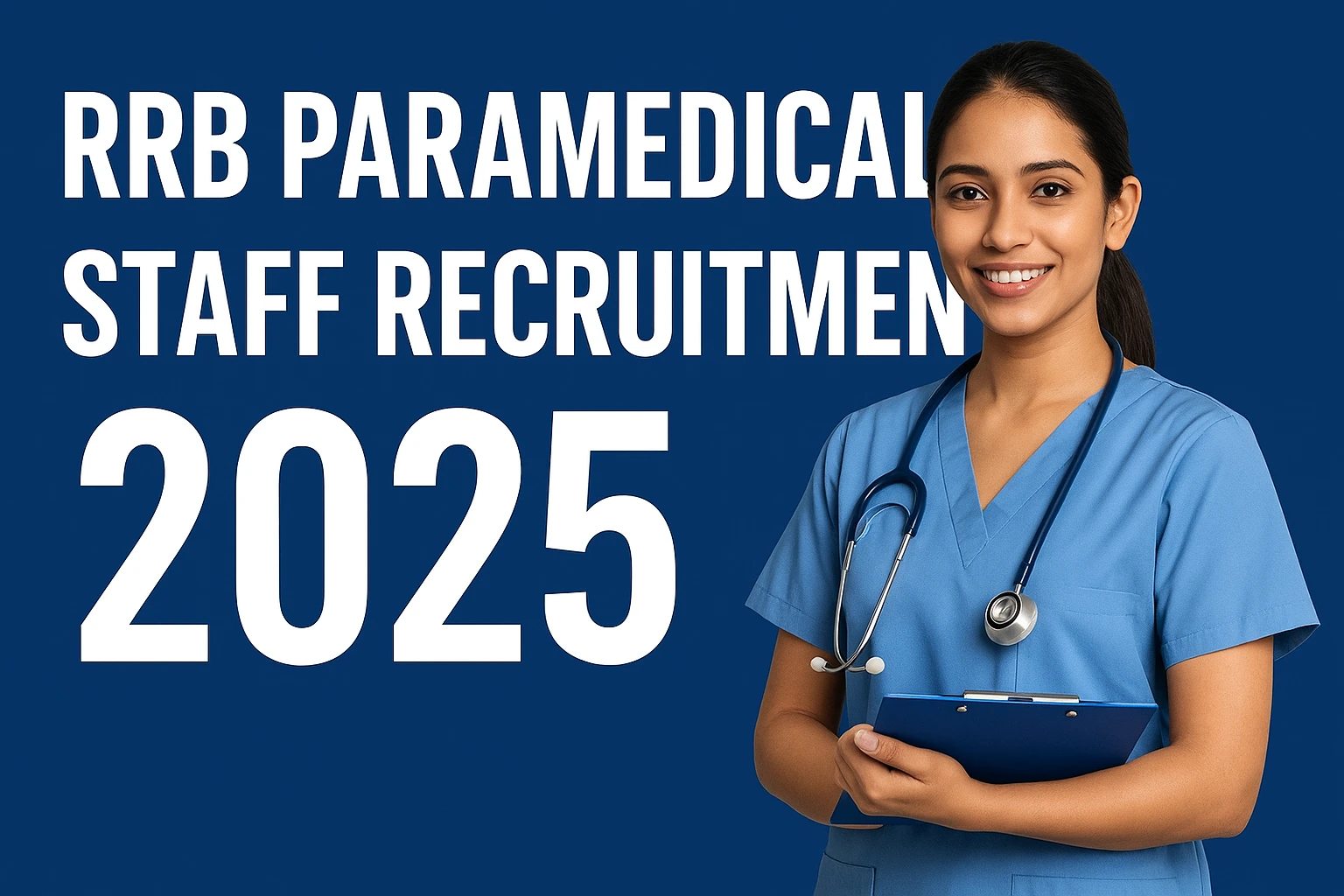 RRB Paramedical Staff Recruitment 2025