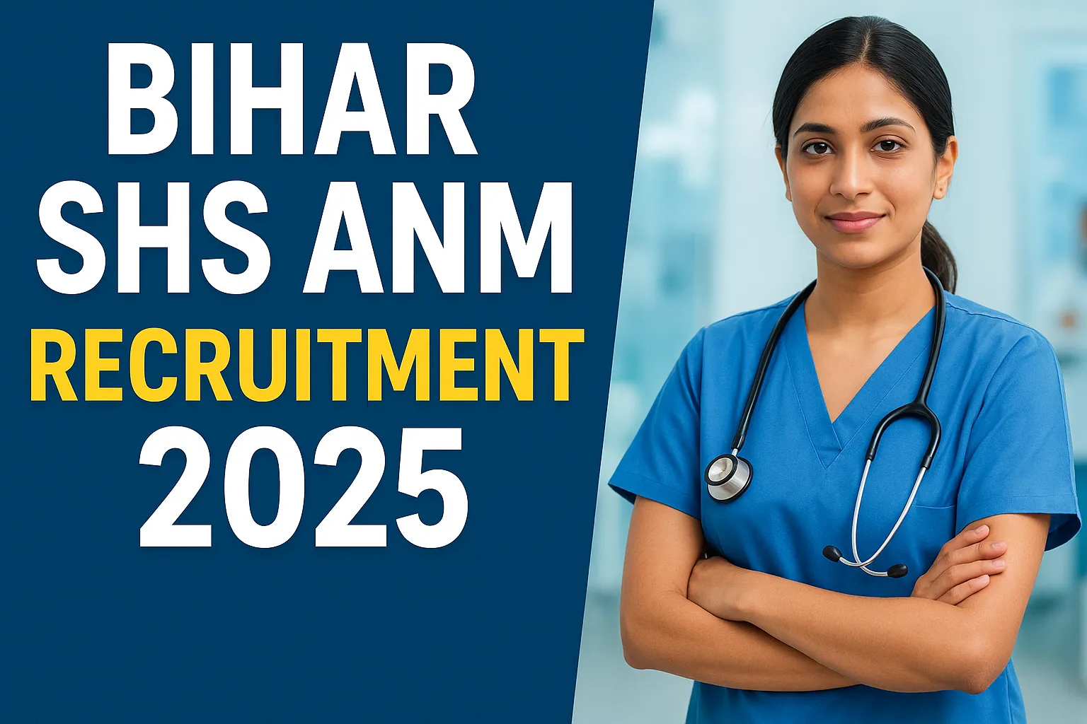 Bihar SHS ANM Recruitment 2025