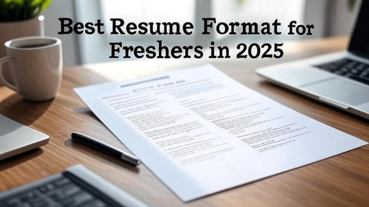 Best Resume Format for Freshers in 2025 – Career Guide in Hindi