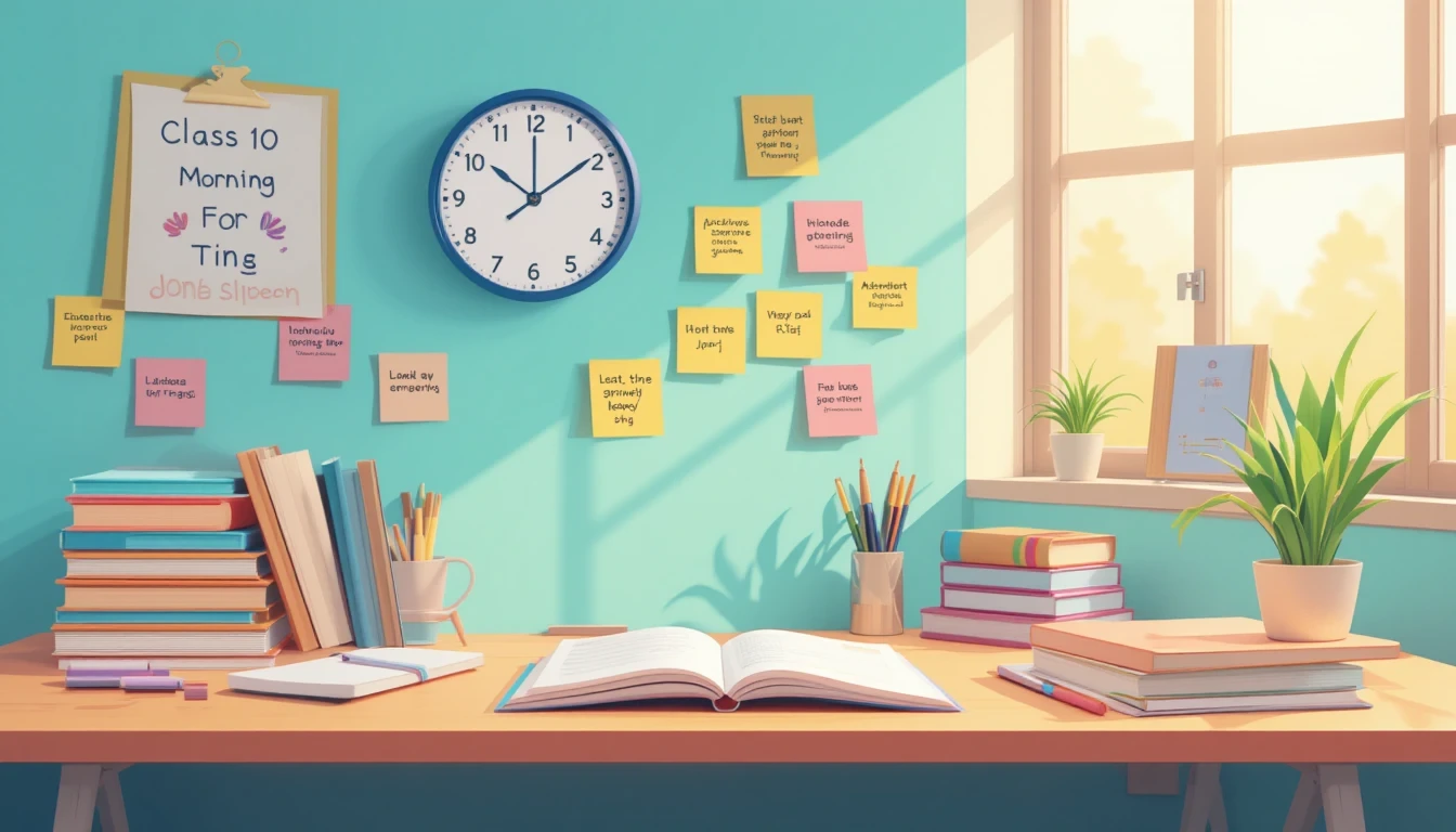 Toppers Study Time Table for Class 10 – टॉपर्स का सीक्रेट टाइम मैनेजमेंट प्लान