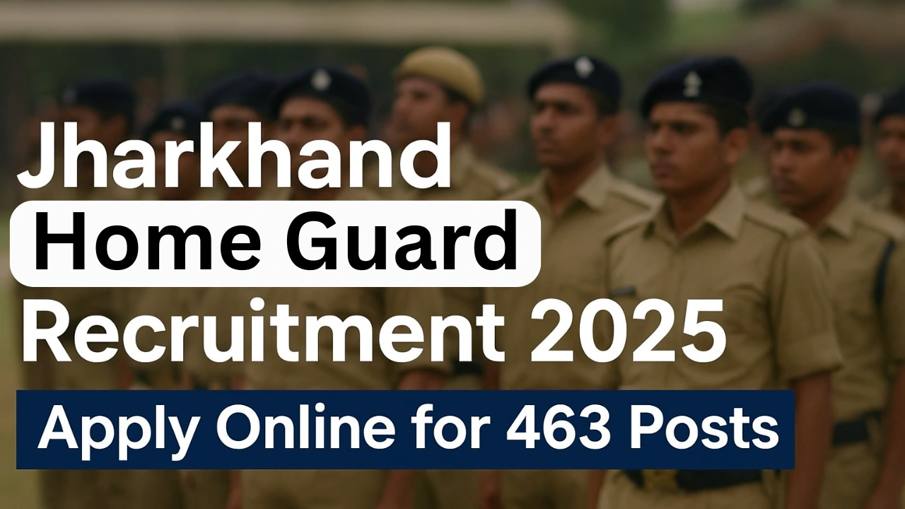 Jharkhand Home Guard Recruitment 2025