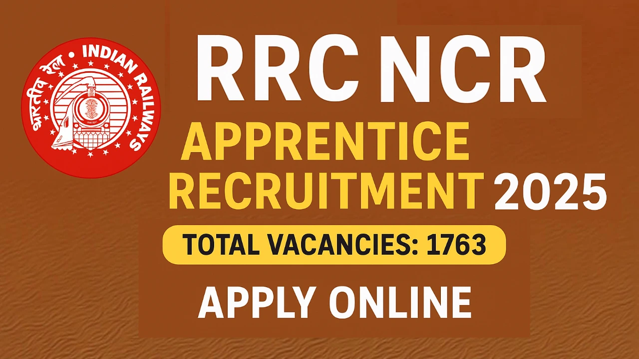 RRC NCR Apprentice Recruitment 2025