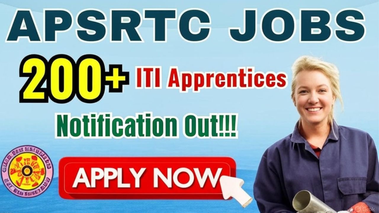 APSRTC ITI Apprentices Recruitment 2025